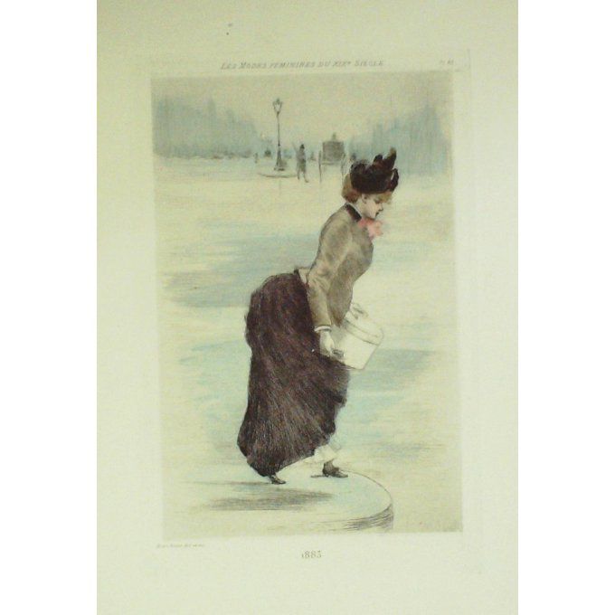 Mode Féminine époque 1883 (H.Boutet)