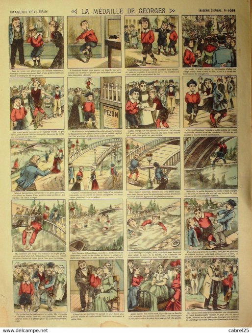 La Medaille  de Georges (Pellerin d'epinal)