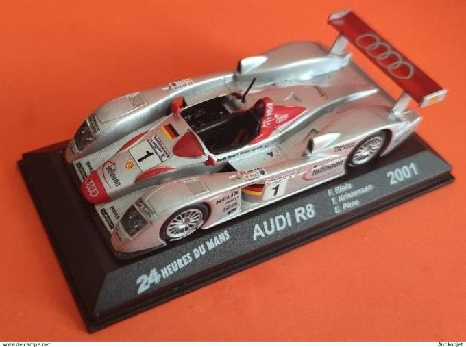 Audi R8 # 1 Le Mans 2001 1/43 Altaya