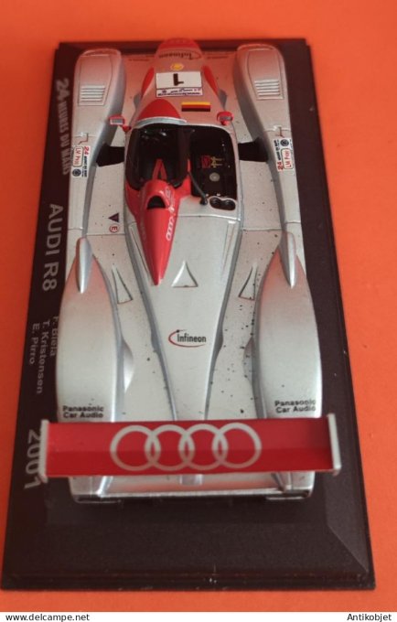Audi R8 # 1 Le Mans 2001 1/43 Altaya