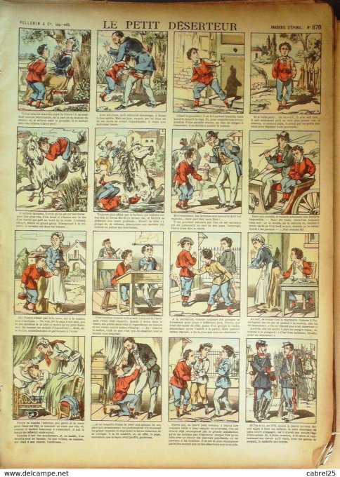 Le Petit Deserteur (Pellerin d'epinal)