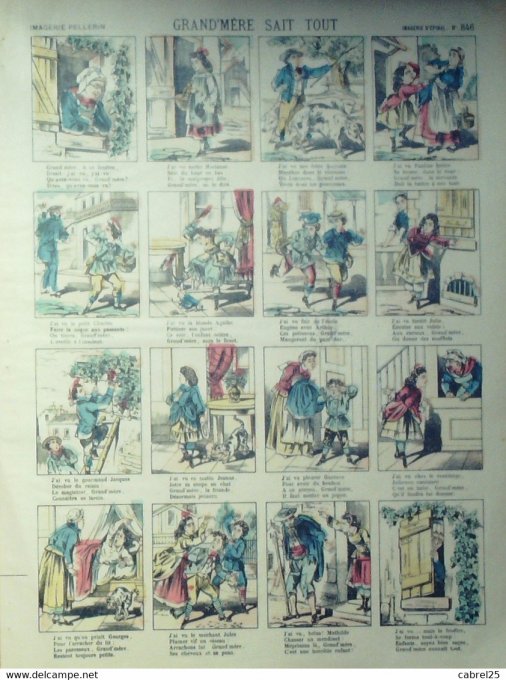 Grand Mere Sait Tout (Pellerin d'epinal)