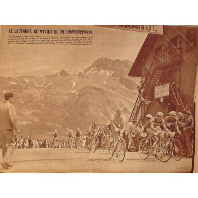 Miroir Sprint 1962 #  841 16 Juil Louison Bobet Hekyett Hutchinson Rudi Altig