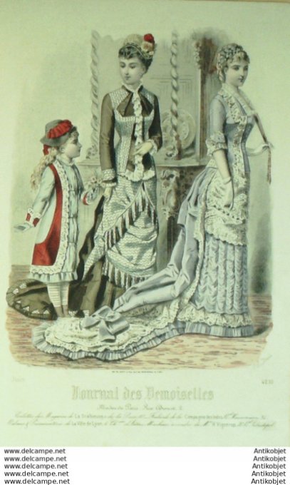 Journal de Demoiselles 1879 # 4210 (Maison Scabieuse)