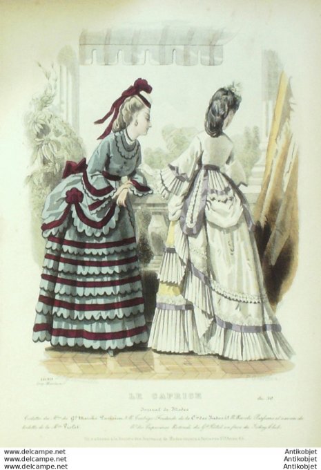 Le Caprice 1875 # 1099 (Maison Plumeul)