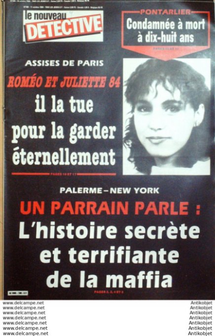 Détective 1984 # 108 Pontarlier Varennes St-Nazaire Hem Caen Sedan St-Nazaire