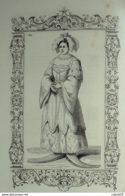 Norvège Dame mariée 1859