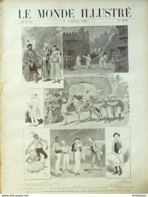 Le Monde illustré 1902 n°2380 Chasse à courre Berlin Tuberculose Espagne Saragosse Los Gigantos