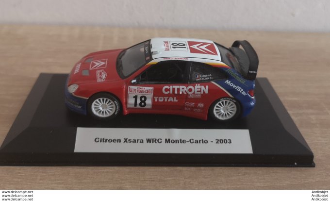 Citroen Xsara WRC # 18 Monte-Carlo 2003 IXO ALTAYA 1/43