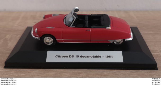 Citroen DS 19 decapotable 1961