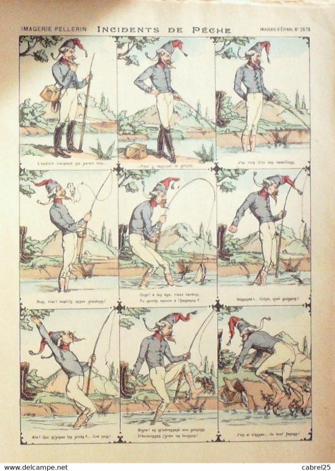 Incidents & Peche (Pellerin d'epinal) Thirty