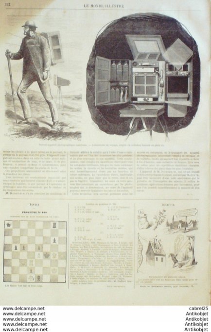 Le Monde illustré 1868 n°633 Arabie Yemen Yerib Sedde André Chenier Angleterre Londres