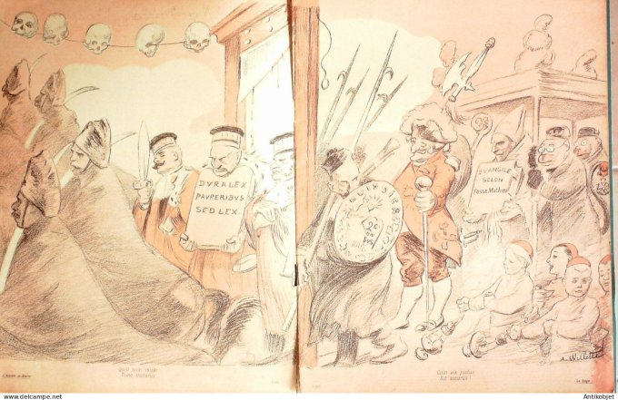 L'Assiette au beurre 1902 #  90 Le singe Willette