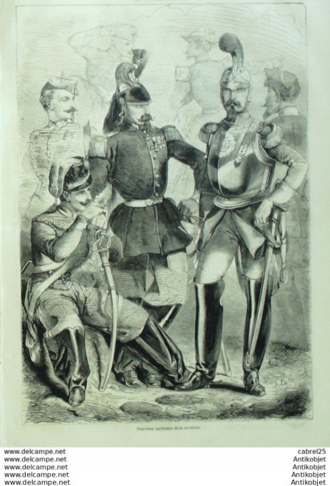 Le Monde illustré 1860 n°152 St Jean De Maurienne (73) Maroc Duc Tetouan Italie Brescia