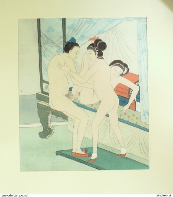 Estampe Chinoise scène érotique 45