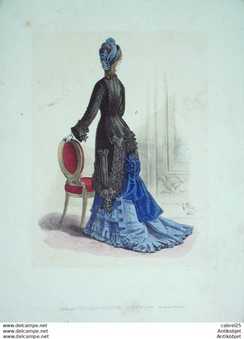 L'élégance parisienne 1875 # 666