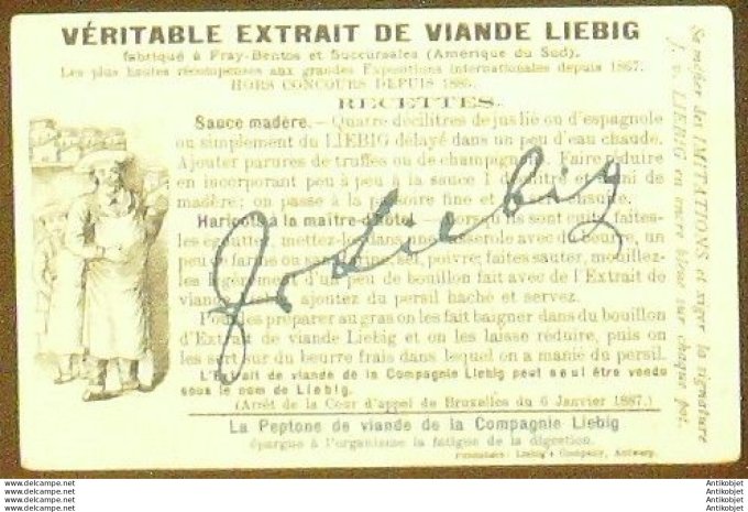 Chromo Liebig Sang  486 Tannhauser 5 (1896)