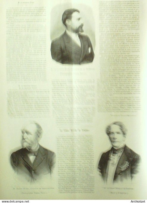 Le Monde illustré 1898 n°2129 Esterhazy Viet Nam Saïgon Empereur Annah Roi Cambodge Chartreux Rome P