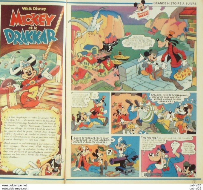 Journal de Mickey n°1669 BAUDRY Patrick (14-6-1984)