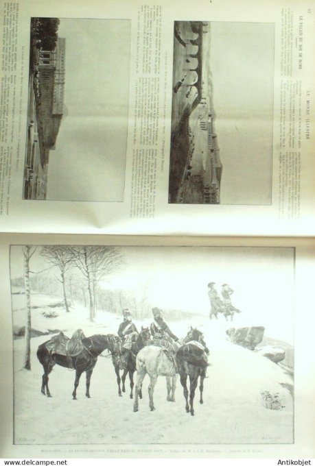 Le Monde illustré 1898 n°2129 Esterhazy Viet Nam Saïgon Empereur Annah Roi Cambodge Chartreux Rome P