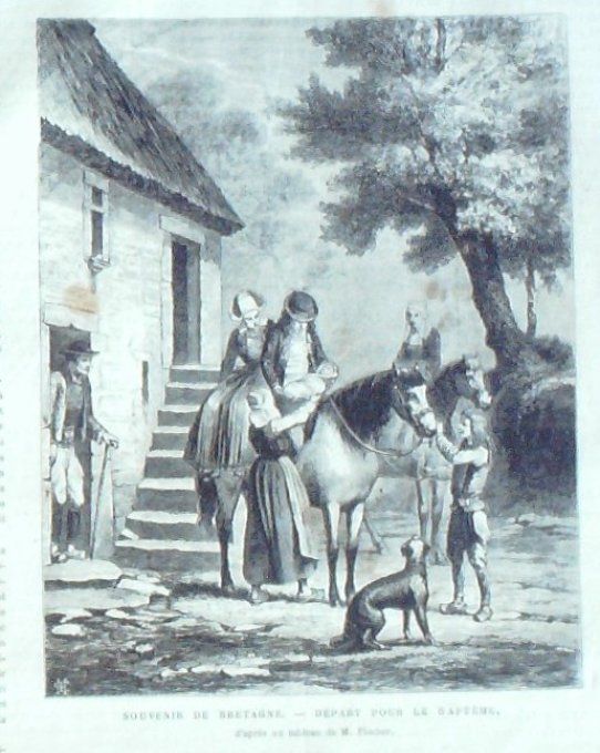 L'Univers illustré 1871 # 846 Grèce Crête Etats-Unis rivière rouge Indiens Versailles (78)