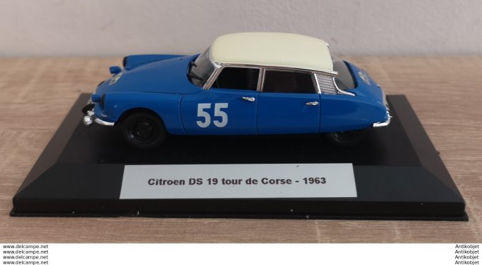Citroen DS 19 Tour de Corse 1963