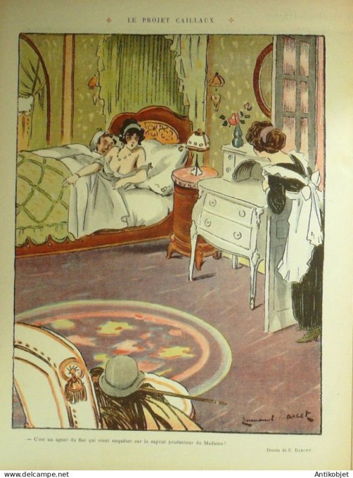 Le Rire 1914-04- 4 # 583 Journal humoristique Ed.Originale La bonne servante