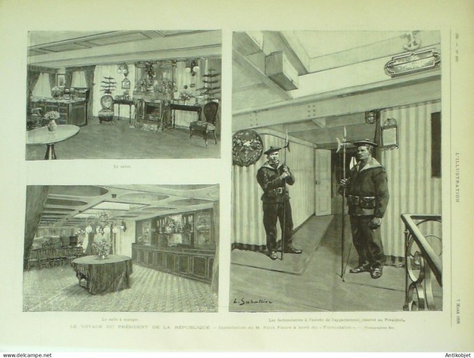 L'illustration 1896 n°2767 Abyssinie Ménélik Radiographie