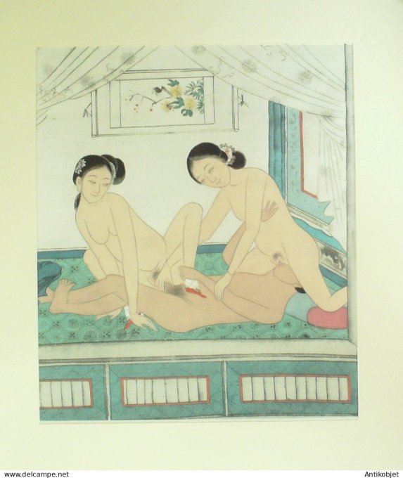 Estampe Chinoise scène érotique 46