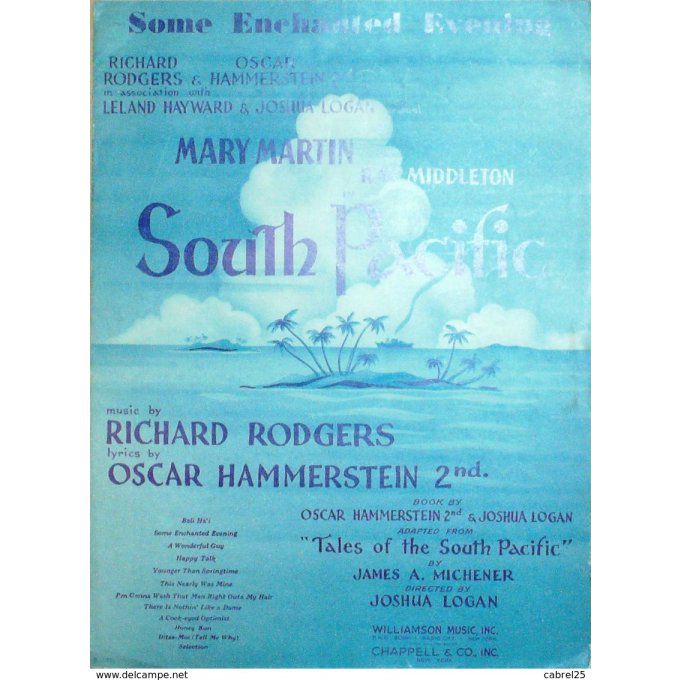 Rodgers Some Enchanted Evening 1949