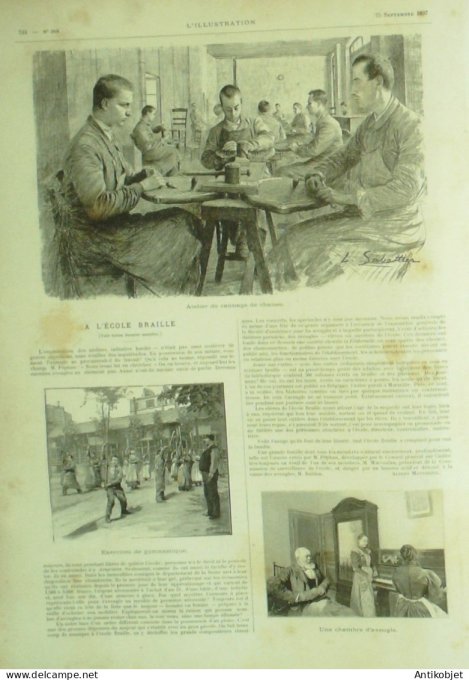 L'illustration 1897 n°2848 Madagascar Tananarive Suède Stockholm Rép.St-Marin Garibaldi Fort della-R