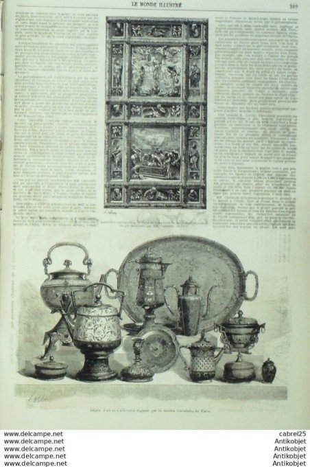 Le Monde illustré 1867 n°558 Angleterre Londres Opéra Hay Market