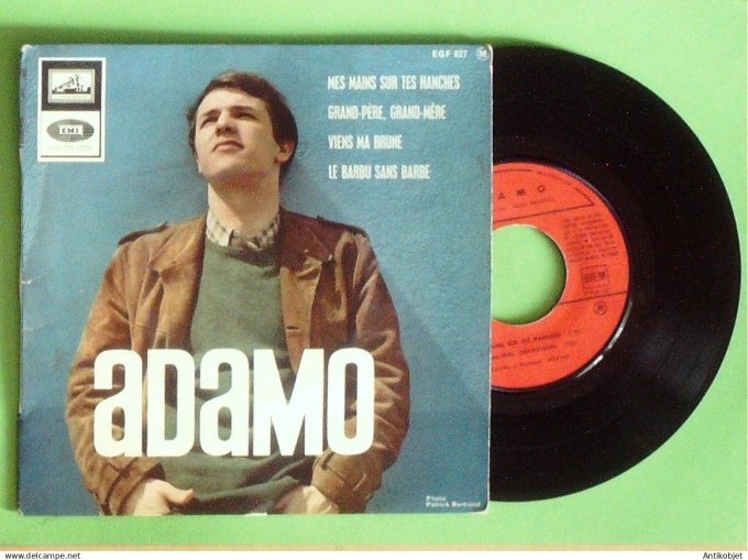 Adamo Salvatore 45T EP Mes mains sur tes hanches 1965