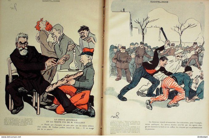 L'Assiette au beurre 1910 # 507 Le Projet vaillant Radiguet