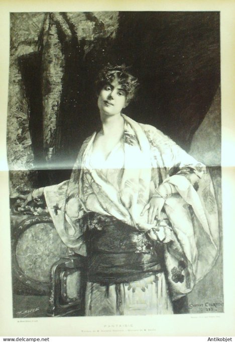 Le Monde illustré 1884 n°1408 Port-Saïd Aden Nice (06)