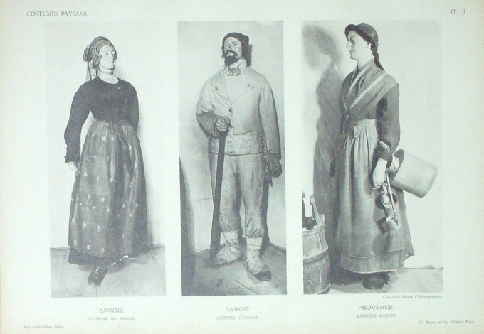 Auvergne-Rhône-Alpes Savoie Villageois 1875