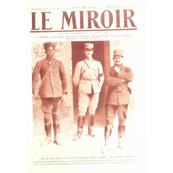 Le Miroir 1915 n° 084 ARRAS(62) RIETZ AIX NOULETTE CHAUVONCOURT