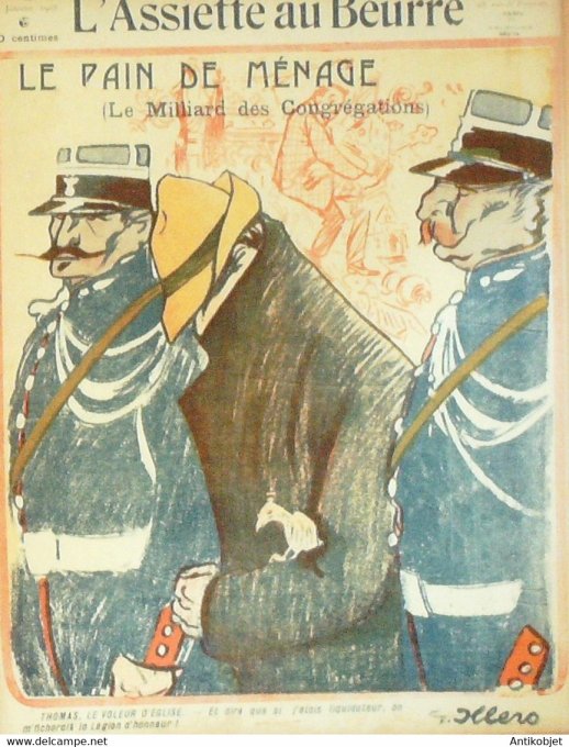 L'Assiette au beurre 1907 n°356 Le pain de ménage Illero  Grandjouan
