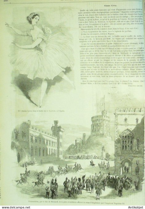 Le Monde illustré 1859 n° 85 Cochinchine Brésil Rio-Janeiro St-Domingue Sylphide