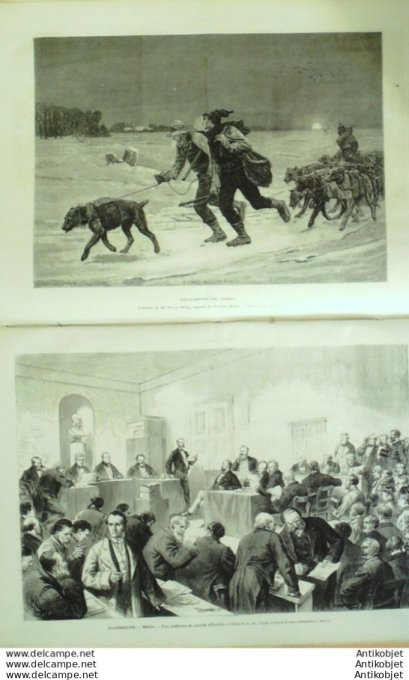 Le Monde illustré 1874 n°924 Nédélec (29) Berlin procès d'Arnim nouvel Opéra