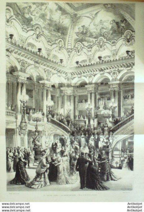 Le Monde illustré 1874 n°924 Nédélec (29) Berlin procès d'Arnim nouvel Opéra