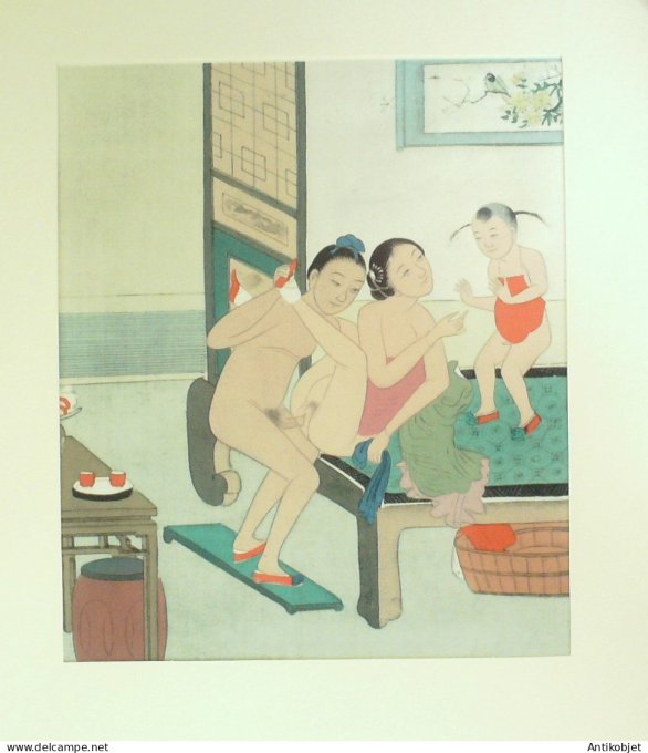 Estampe Chinoise scène érotique 47
