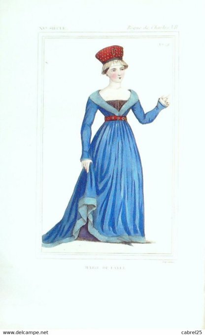 De Fayel Marie Charles Vii 15ème 1852