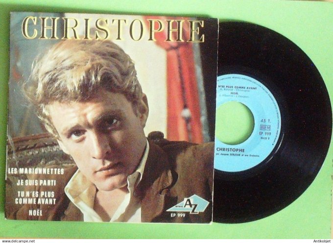 Christophe 45T EP Les marionnettes 1965