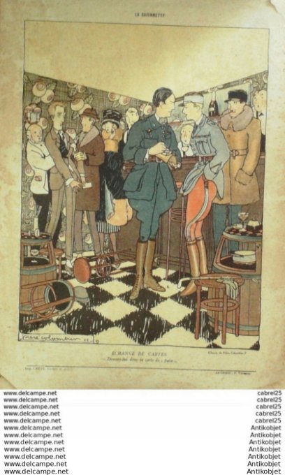 La Baionnette 1919 # 184 (Nouveaux Rois Mages) Robinson Bofa Sat Colombier