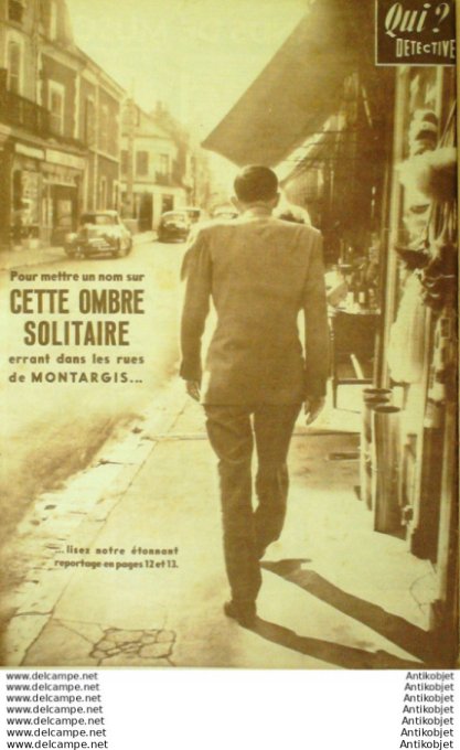 Détective 1953 # 381 Montargis Tulle Draguignan Moyeuvre-Grande