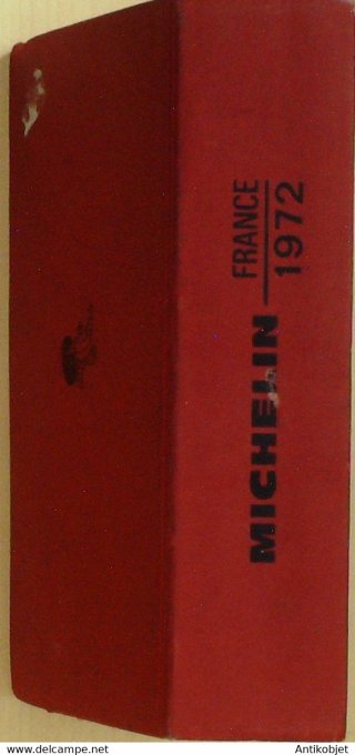 Guide rouge MICHELIN 1972 65ème édition France