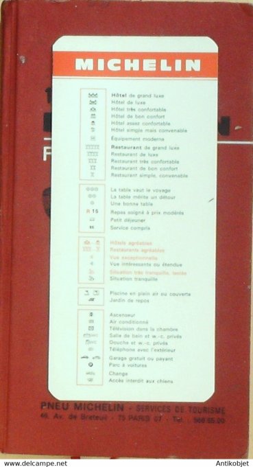 Guide rouge MICHELIN 1972 65ème édition France