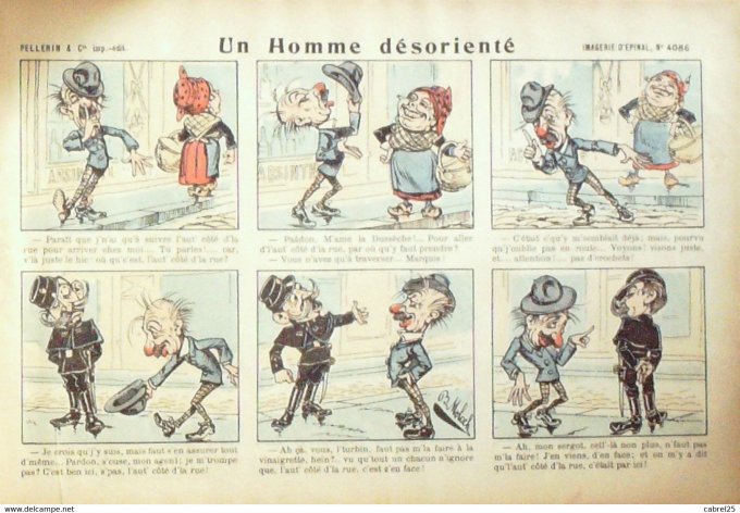 Un Homme Desoriente (Pellerin d'epinal) Moloch