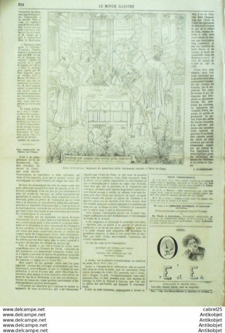 Le Monde illustré 1860 n°155 Maroc Tetuan Alcasabah Tourane Osaja Russie Choura Daguestan
